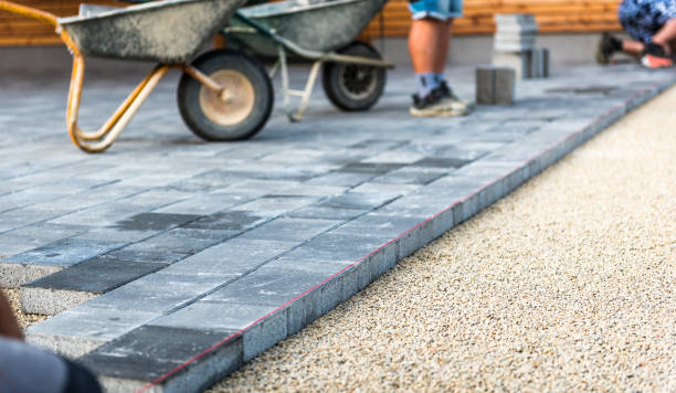 Residential Paver Driveway in China Grove, NC